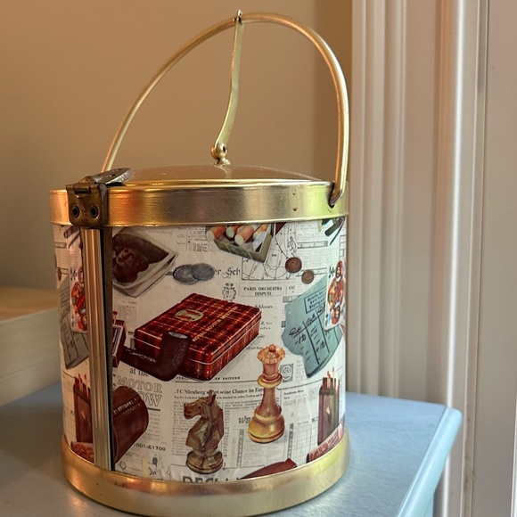 Vintage ice bucket - 1960’s - games, gambling, drinks - Picture 5 of 11